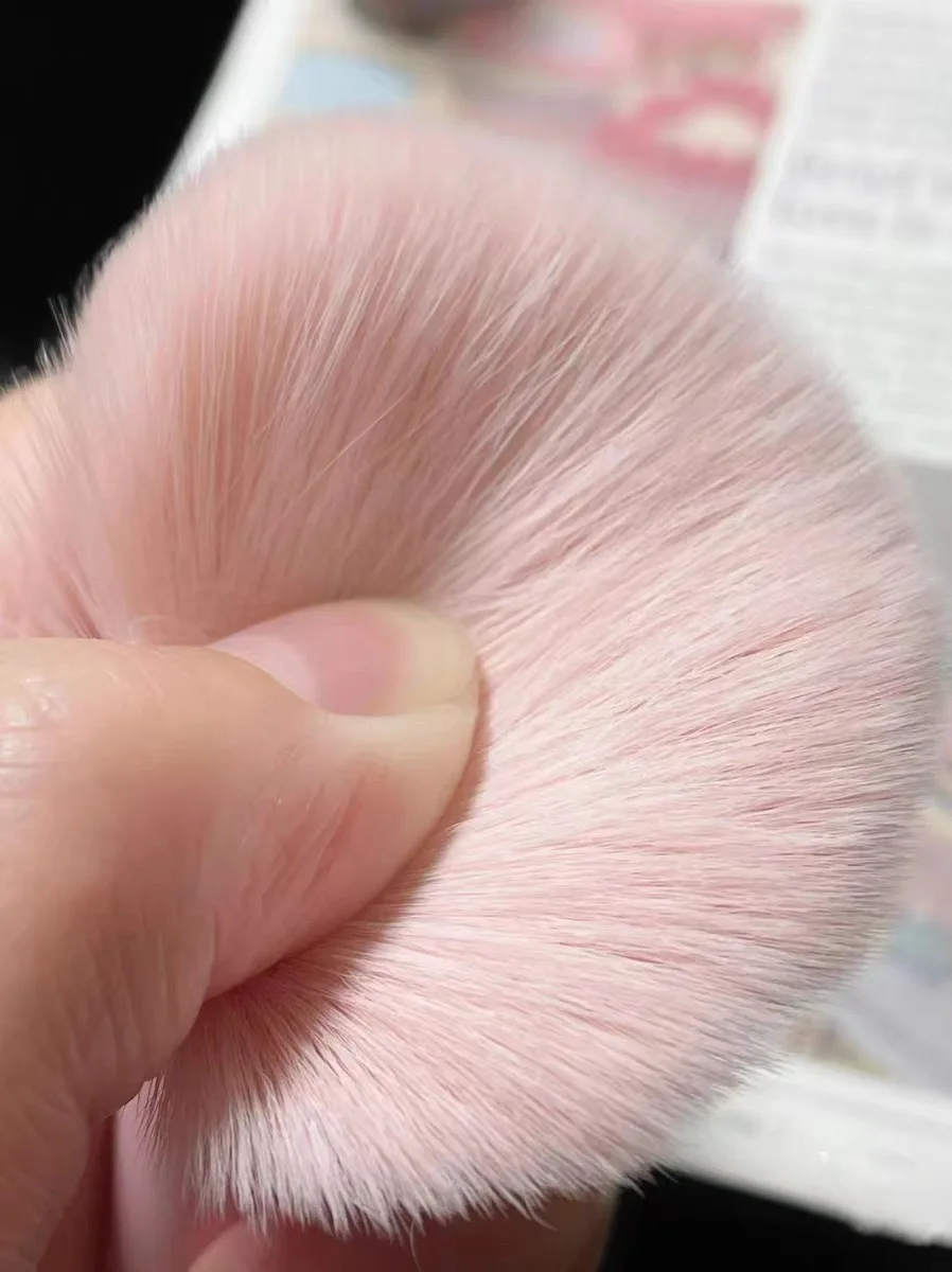 Juego de brochas de maquillaje de color rosa melocotón, 10 Uds., brochas para polvos y colorete ultrasuave, herramientas cosméticas profesionales para maquillaje impecable