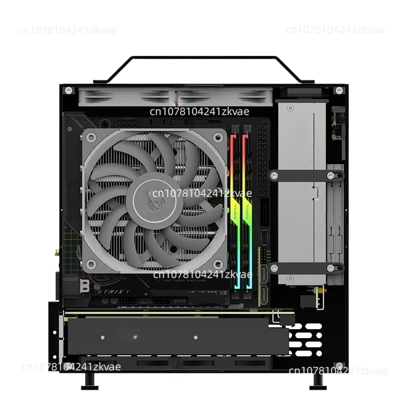 

In stock mini A24-V5 2.0 dual slot single display 1u power supply chassis, double-sided chamfering