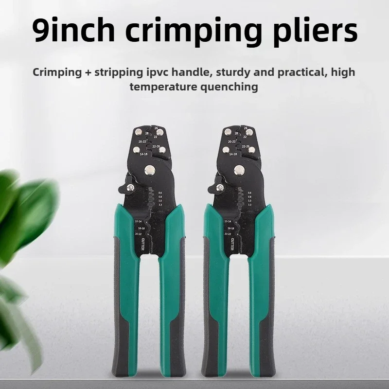 

Electrician's Multifunctional Crimping Pliers Wholesale Wire Stripping Pliers Cable Wire Terminator Cable Network Wire Crimper