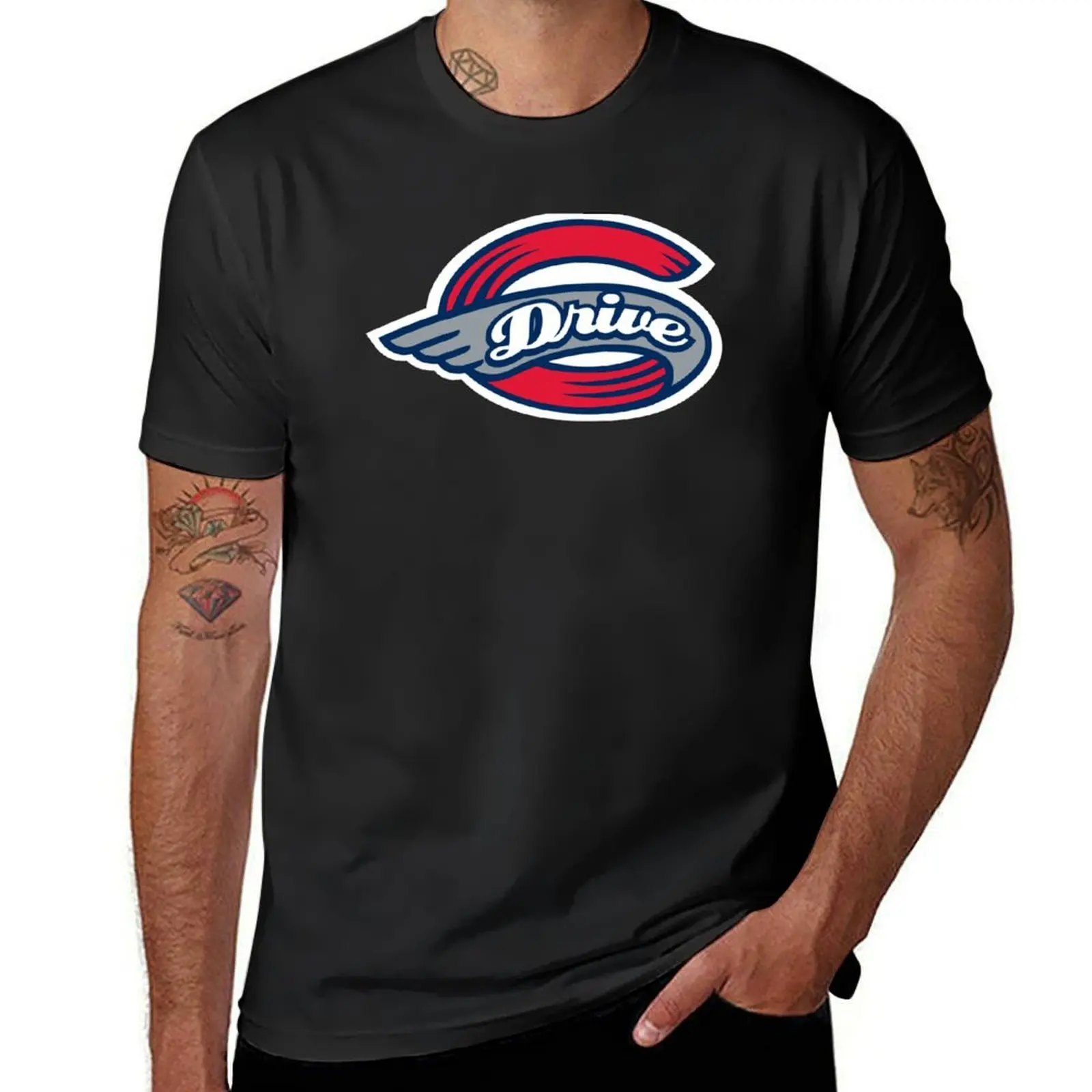 The Greenville Drive T-Shirt Aesthetic clothing summer tops plus sizes mens white t shirts