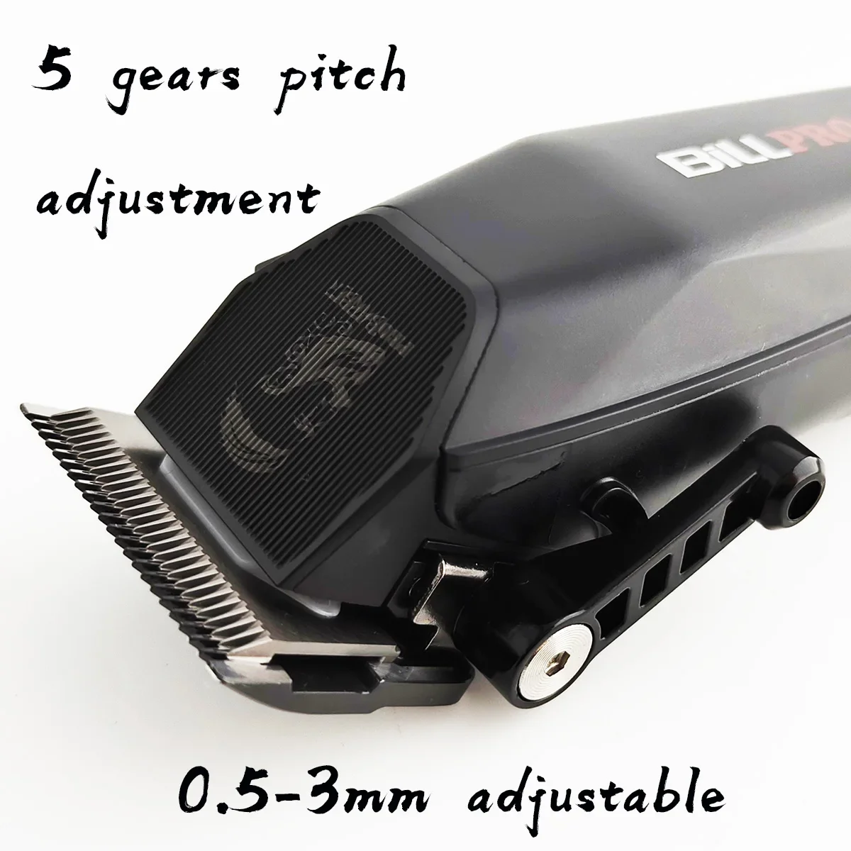 BiLL PRO BL350 Actual New Professional Gradient High Power Oil Head Hair Clipper 7500RPM  High Speed Hair Salon Cutting Trimmer