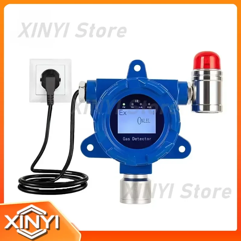 HIREP RS485 4-20mA Fixed Gas Detector NH3 Ammonia 100ppm Gas Sensor Price