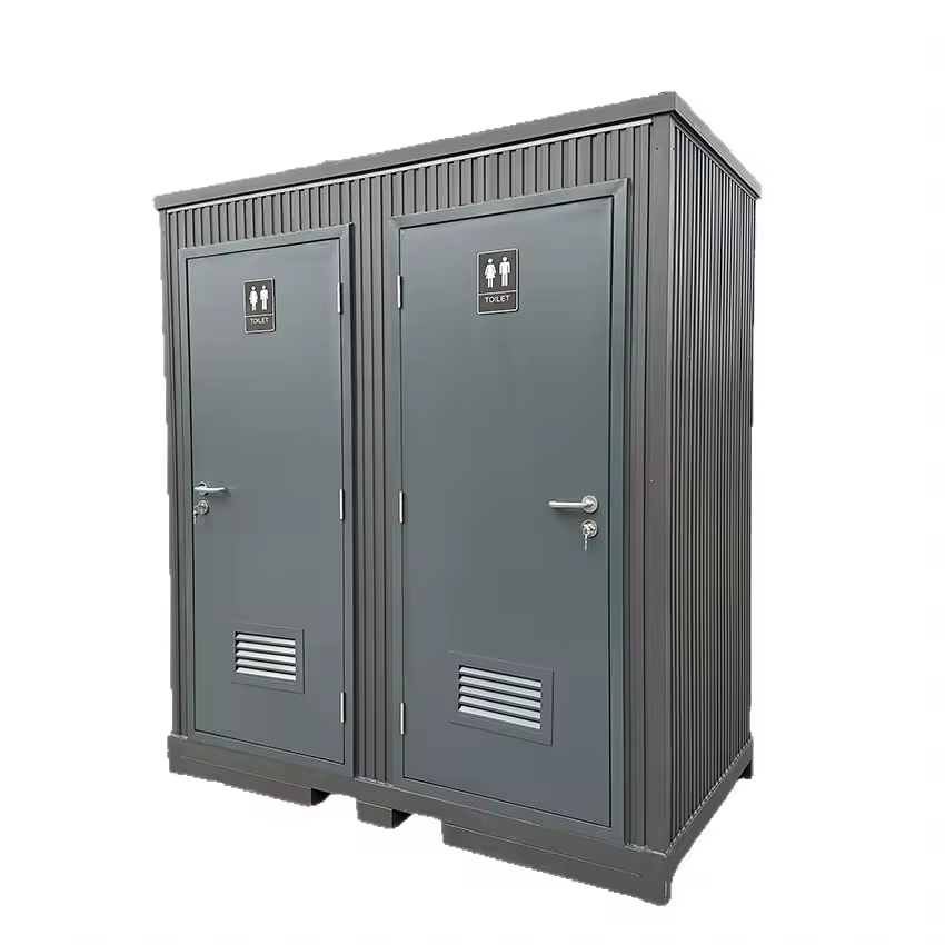 Double Portable Toilet image