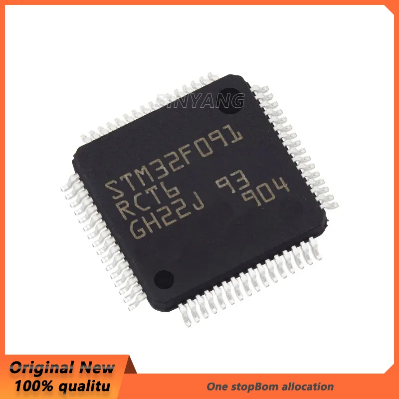 1-10PCS Originele NIEUWE STM32F091RCT6 STM32F091 LQFP64 IC MCU Chip