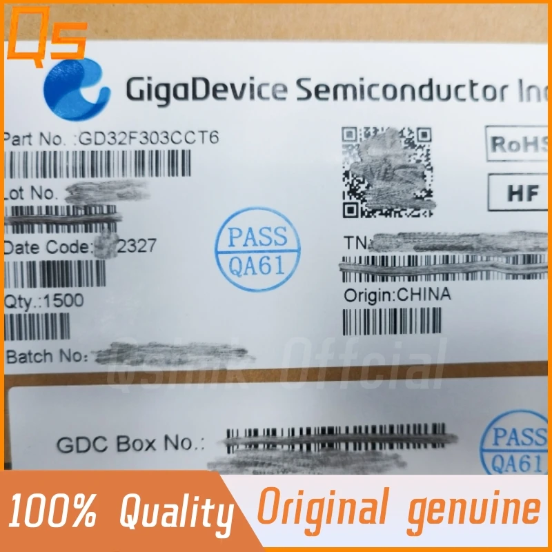 New Original GD32F303CCT6 GD32F303 LQFP-48 Chip 32-Bit Microcontrolle MCU