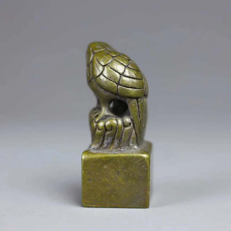 Vintage Brass Eagle Desktop Ornament Antique Miscellaneous Collectible Old Copperware Copper