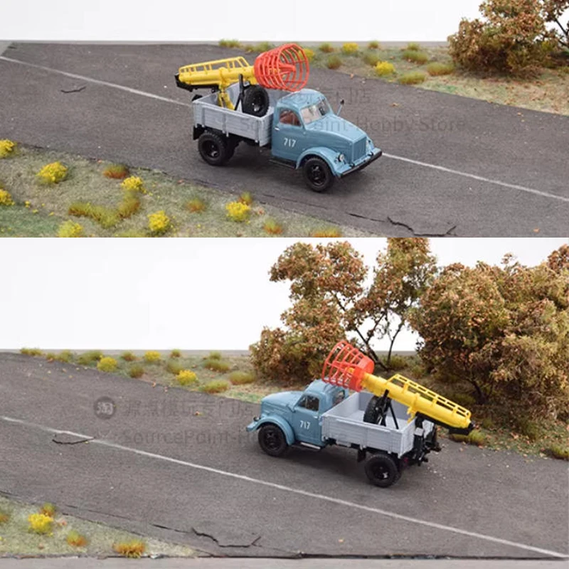 

1/43 Scale Soviet TVG-15M Aerial Work Vehicle GAZ-51A Simulation Alloy Car Model Static Display Collectible Toy Gift Souvenir