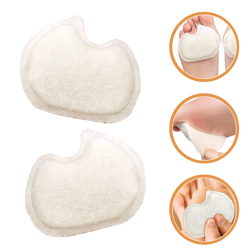 Metatarsal Felt Pads Forefoot Replaceable Comfortable Shoe High Heels Wool Portable