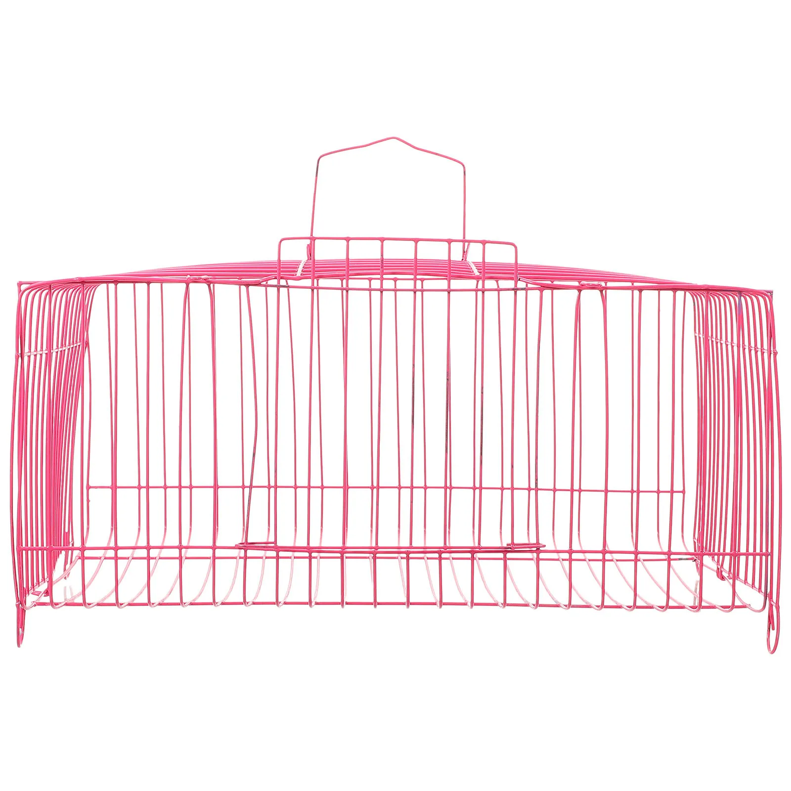 

Pet Travel Cage For Parrots Outdoor Use Durable Iron Wire Bird Carrier Portable Small Bird Cage Comfortable Safe