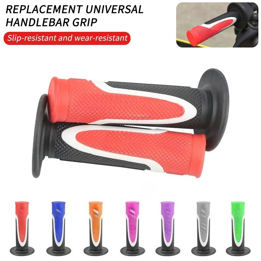 

7/8 "22 24mm Motorcycle Grips Handle Bar Anti Slip Rubber Modified Handheld Cover Universal Motorcross ATV Motorbike Handle