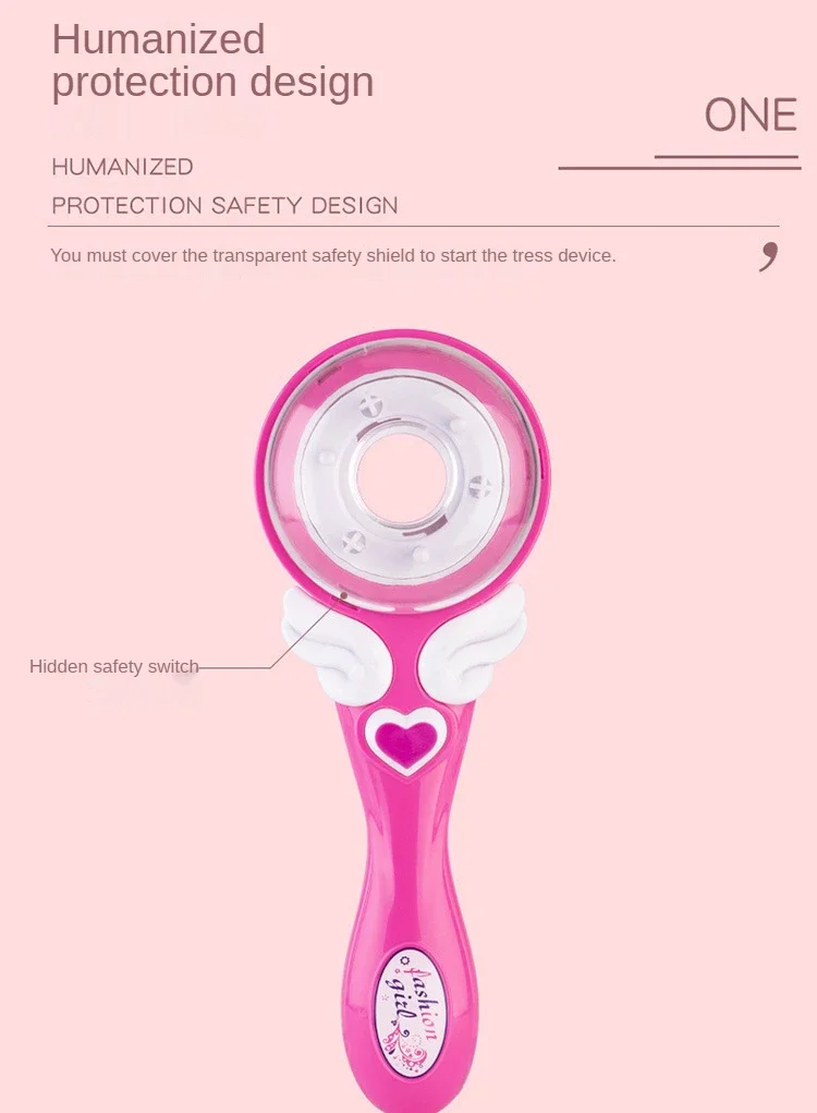 أداة مصففة شعر كهربائية تصنعها بنفسك ، آلة تويست أوتوماتيكية لخلق تسريحات شعر ممتعة ، هدايا ألعاب للفتيات والأطفال ، إبداع ، تصنعها بنفسك #4