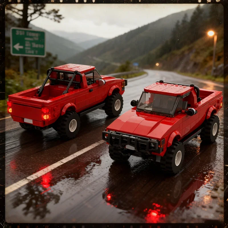 389 قطعة MOC MOCturnal Top Gear S أبطال المدينة نموذج اللبنات هدية الكريسماس لعبة العمارة تجميع لتقوم بها بنفسك الطوب الاطفال