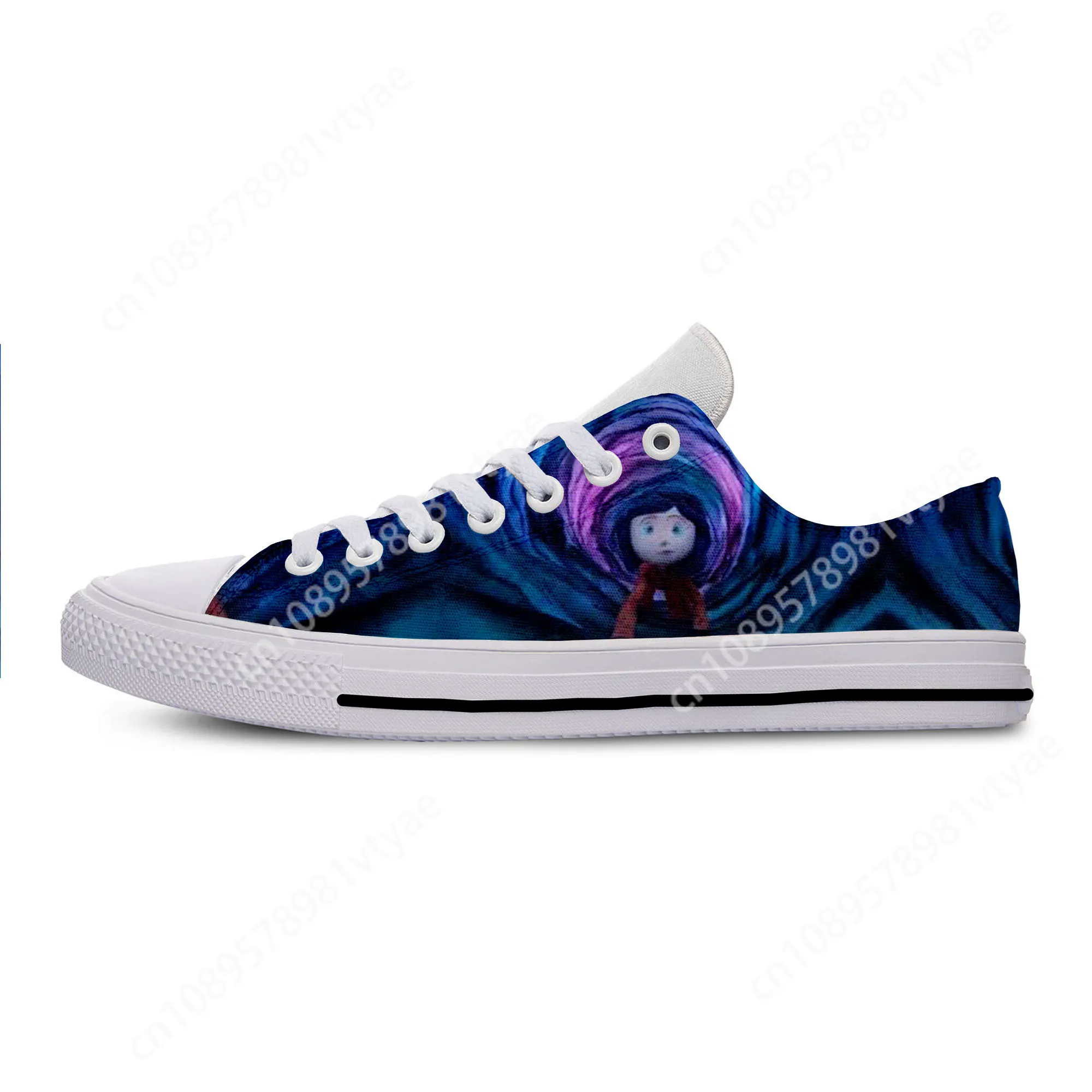 

Hot Cool Fashion New Sneakers Handiness Casual Shoes Cartoon Cute Funny Men Women Coraline The Secret Door Low Top Board Shoes