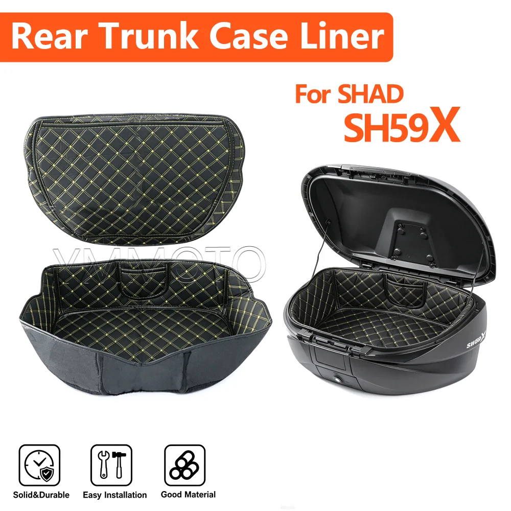 For SHAD SH59X Motorcycle SH 59X 59 X SH59-X Trunk Case Liner Rear Luggage Box Inner Tail Lining Bag Protection