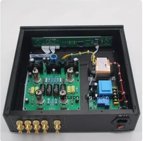 STR12A Reference SLP90 Circuit 12AU7/ECC82 Vacuum Tube Preamplifier HiFi Stereo Remote Control Audio Pre-Amp