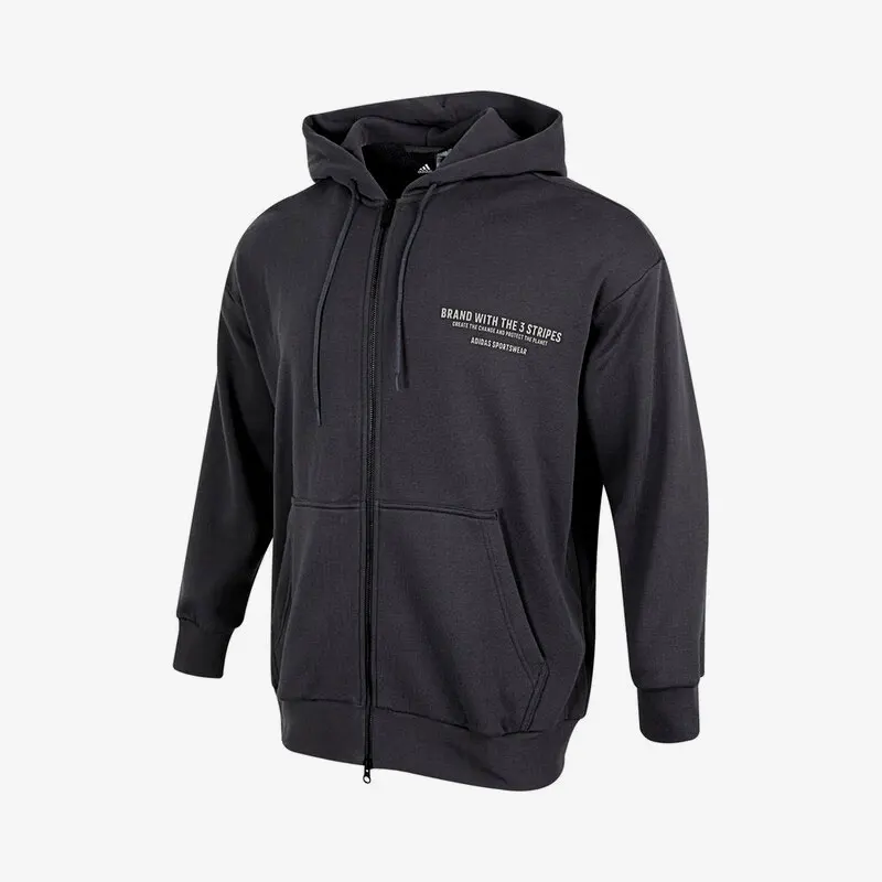 

Adidas Original M Knit Jacket Men's Hooded Sportswear HZ7028