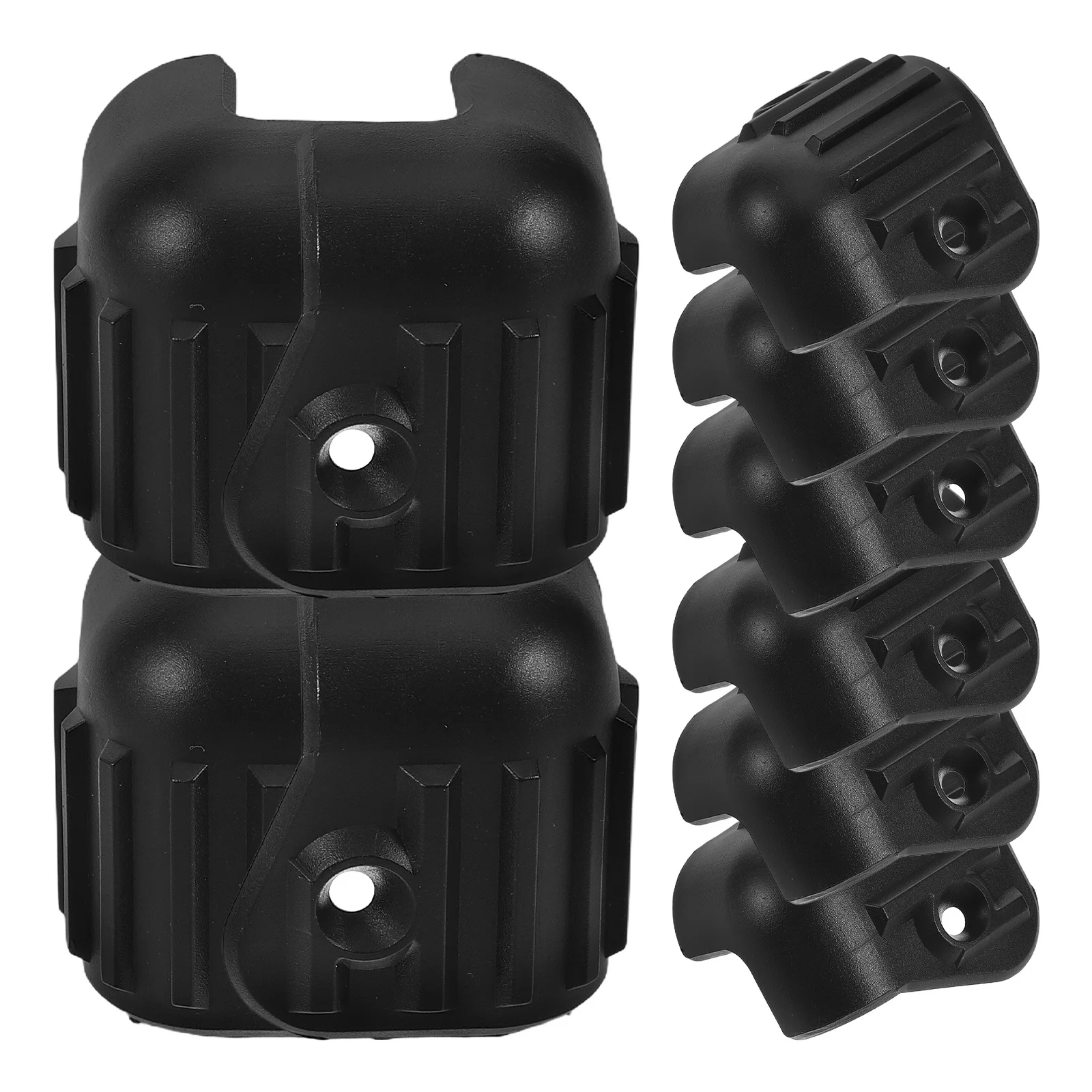 

10pcs Speaker Corner Protector Black Plastic Cabinet Edge Guard For Guitar Amplifier Stage Box Chassis Bumper Sound Accessories