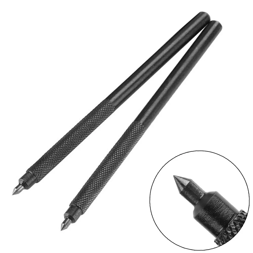 Alloy Scoring Needle Scriber Pen Black High Hardness 120x5mm For Make Cutting Marks On Ceramic Cutting Marker Pen