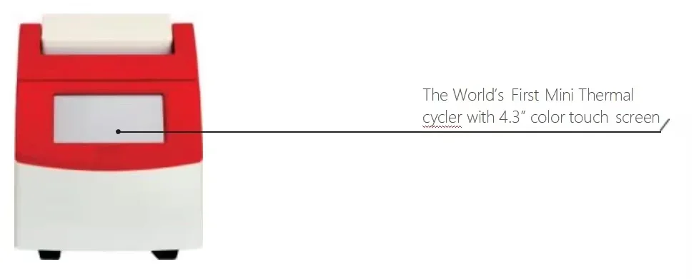 WISDOM Mini Gradient Thermal Cycler Test Machine Panel Pcr DNA/RNA Amplification Pcr