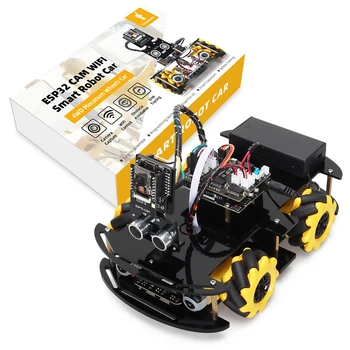 Tscinbuny ESP32 Robot Automation Kits for Arduino Beginner Programming Learning Skill Developing Full Version Smart Automation Set