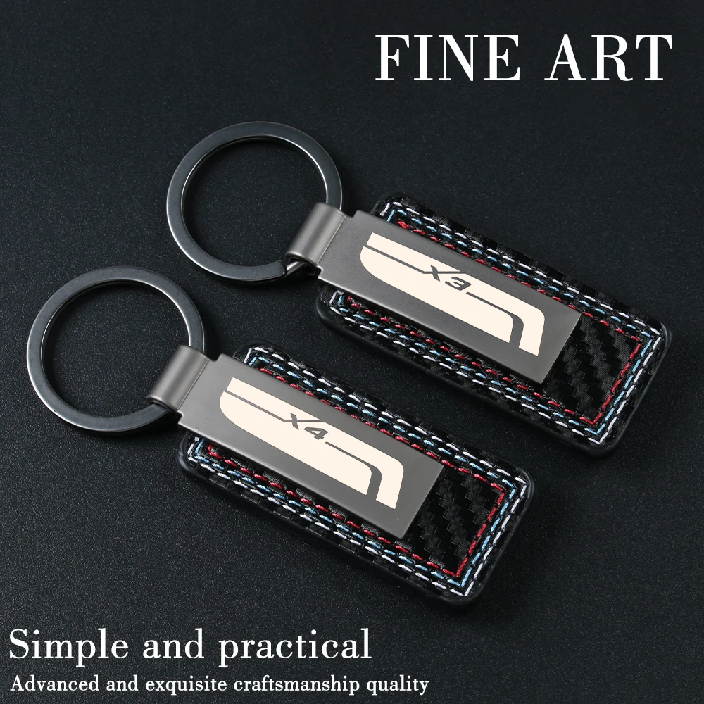 Car keychain key ring key holder for BMW X1 X2 X3 X4 X5 X6 X7 f15 f16 g05 g06 g01 g02 e70 e83 f48 f39 e71 g07 f25 f26