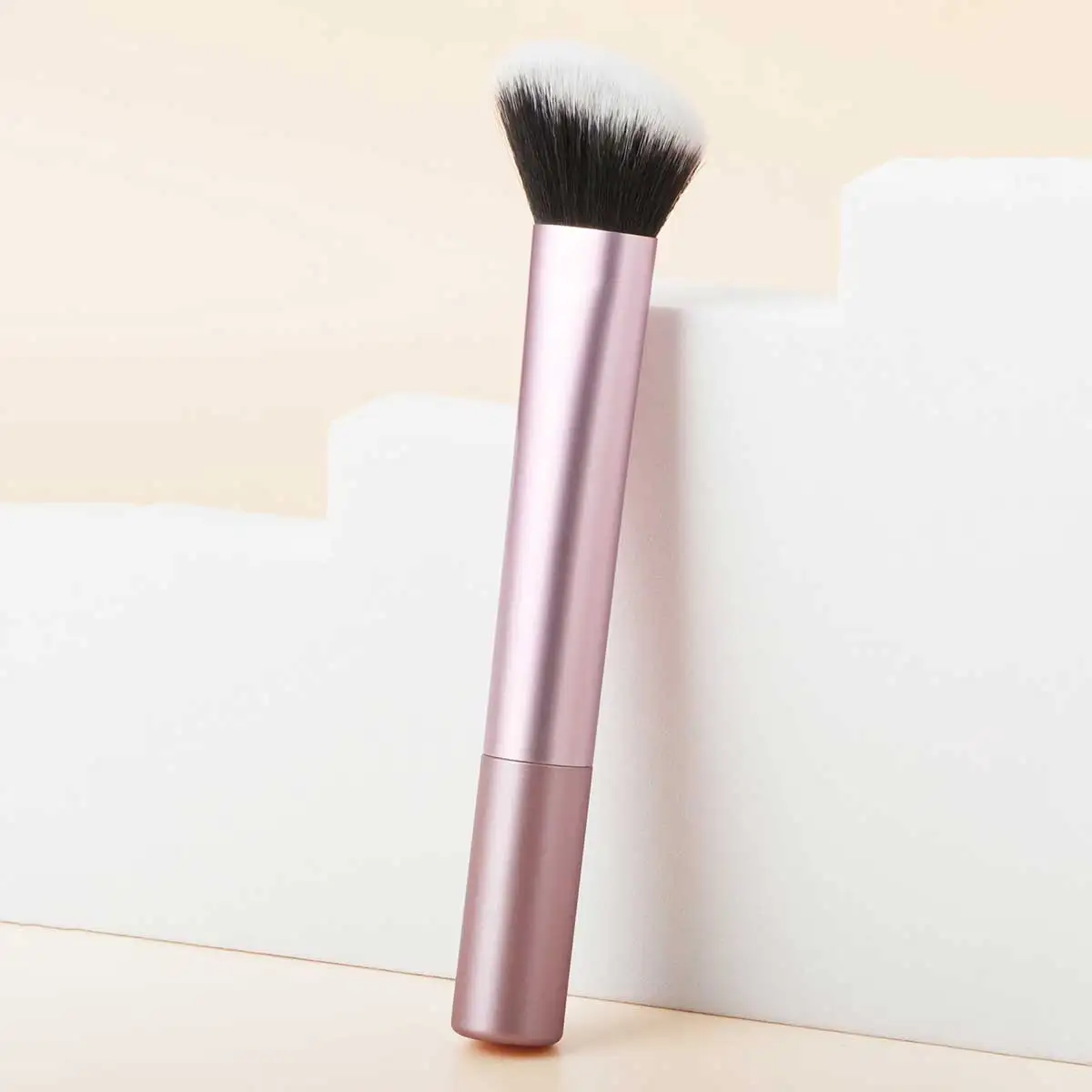 1pc Contour Brush, Premium Contour Blush Face Makeup Brush, Perfect For Cheek Forehead Jaw Nose Blending Deepening Contouring