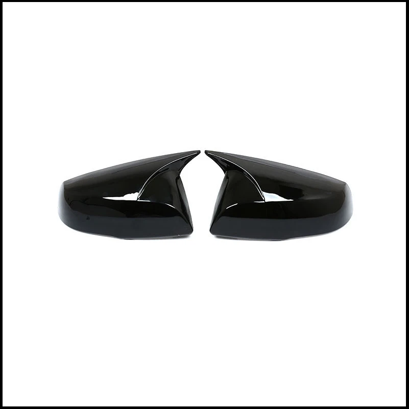 For Toyota Highlander 2020-2025 Rearview Mirror Cover Cap Sticker Trim With Horn Decoration Car Accessories Auto Styling Parts