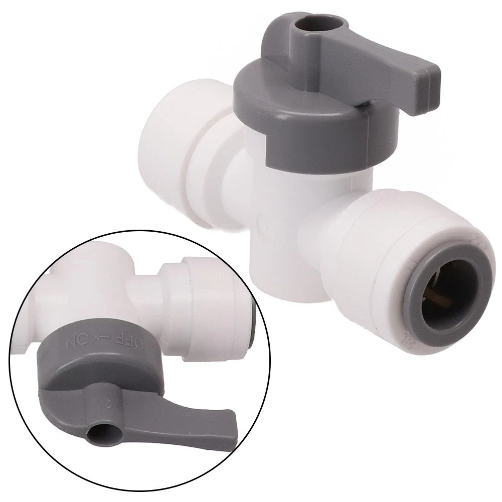 12mm Push Fit Stop Valve Ball Valve RV Plumbing Water System Fitting Plumbing Replacement Parts Suitable For John Guest
