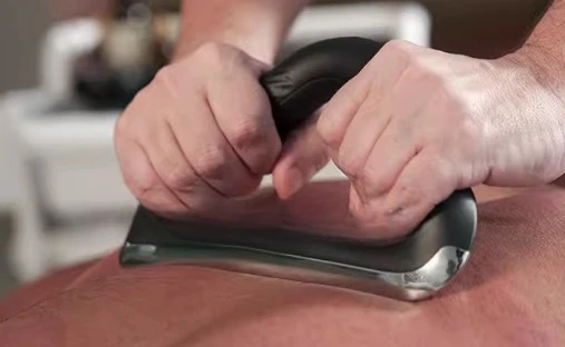 Heated Vibrating Muscle Scraper Tool, Electric Gua Sha for Myofascial Release and  Massage