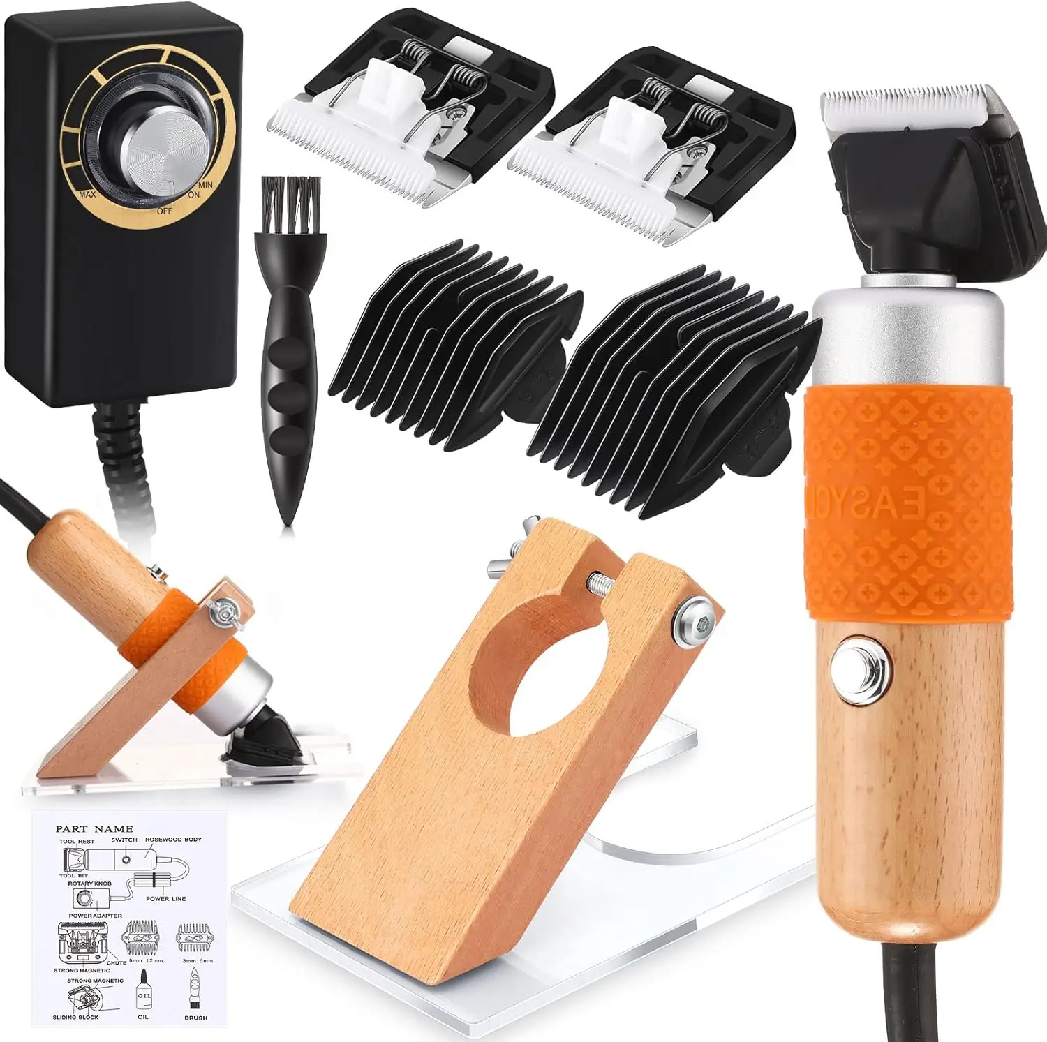 Compact Lightweight Handmade Rug Trimmer Low-Noise Cotton and Yarn Cleaning with Core Motor and PLC Components