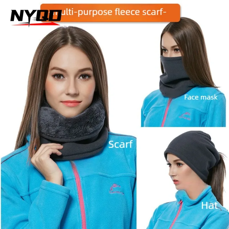 冬用の男性用と女性用のネックゲイター、多機能スポーツおよびサイクリング用ヘッドギア、保温性のあるフィッシングフェイスマスクハット