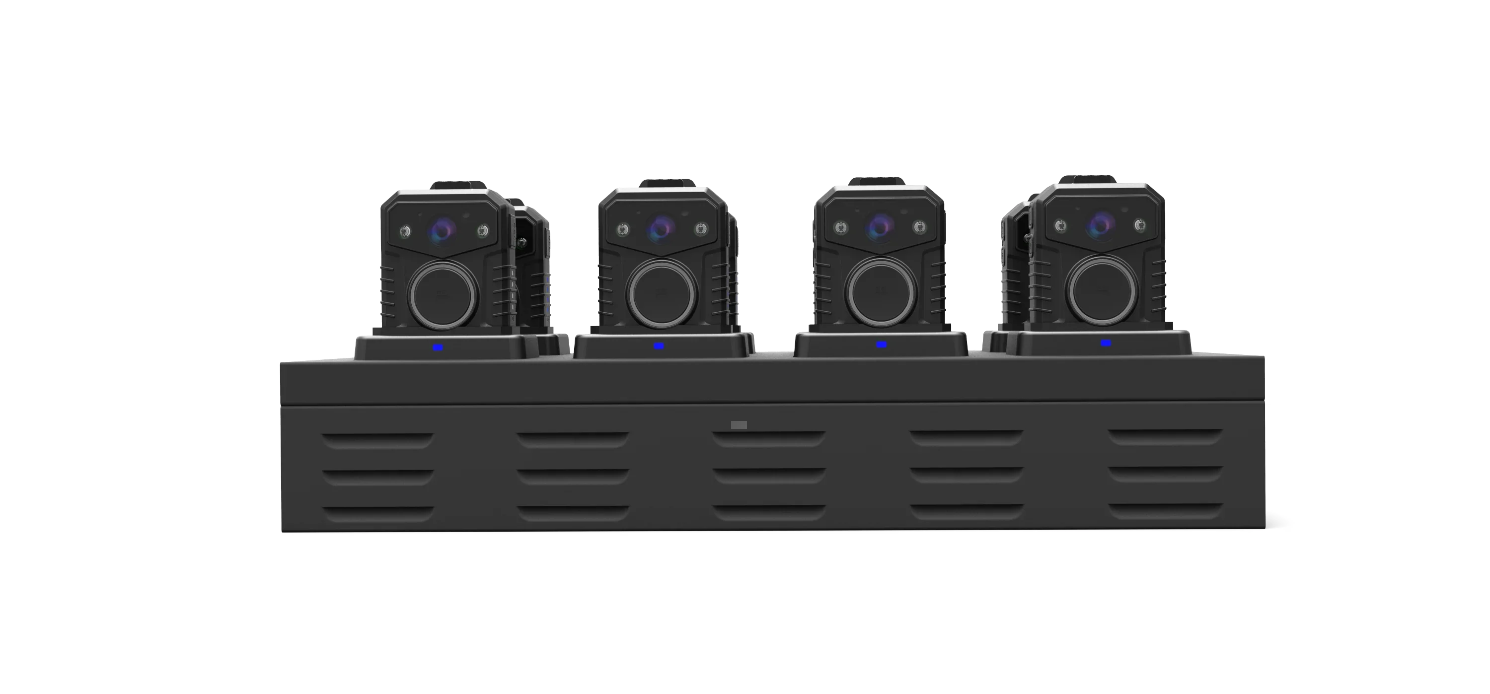 8 Ports Multi-units uploading and charging Docking Station for body worn