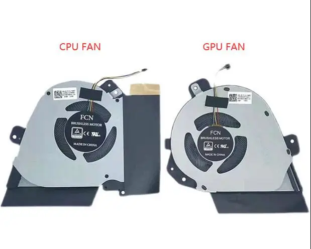 DFS5K1211549IP 13NR03V0T020011 6033B0079901 FAN FOR ASUS ROG Zephyrus G15 GA502 GA502IU GU502GV GU502GV-BI7N10 DFS5K12304363C