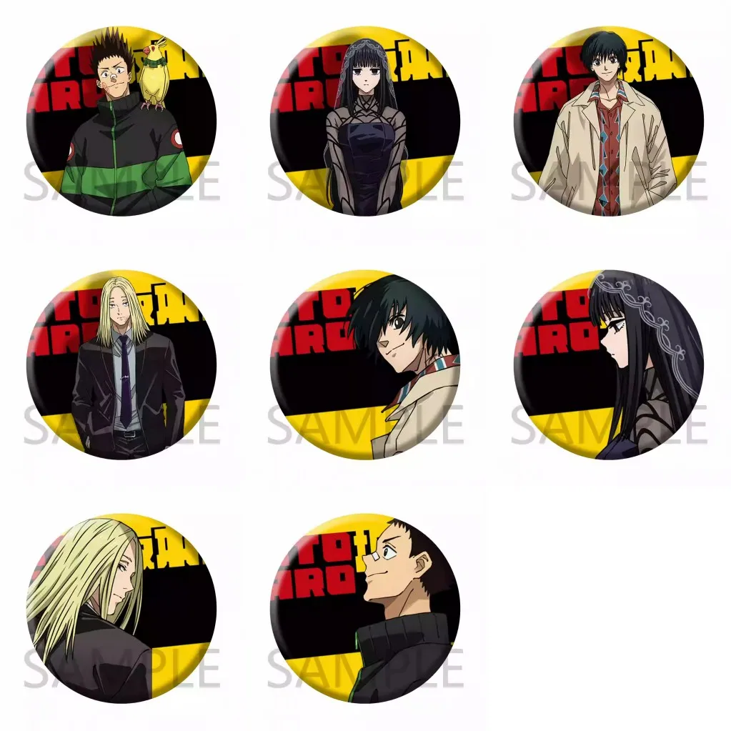 

Аниме SAKAMOTO DAYS Pins Sakamoto Tarou Asakura Shin Ruu Shaotan Aoi Sakamoto Badge Косплей Мультфильм Itabag Bedge Брошь DADGE