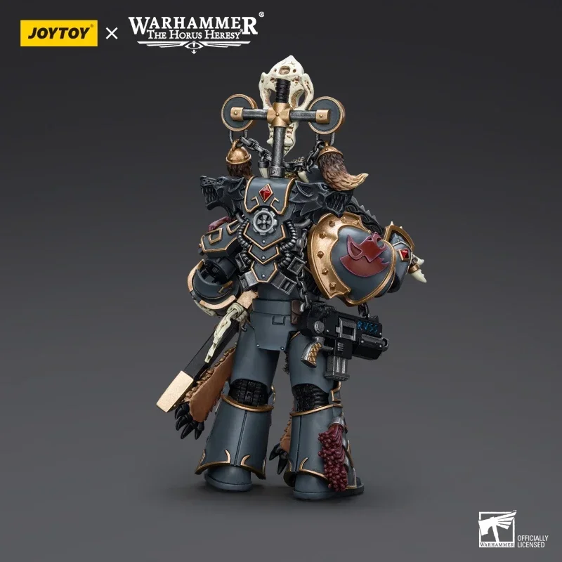 JOYTOY Warhammer 40K أرقام ذئاب الفضاء Geigor شق اليد V4 الفيلق جمع عمل الشكل أنيمي الحلي اللعب نماذج هدية