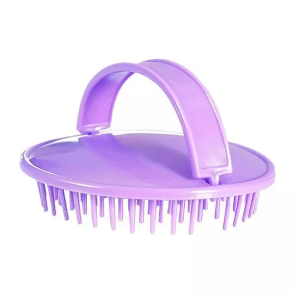 Air Cushion Scalp Scrubber Comfortable Grip Shampoo Brush Drop Resistant Hair Massager for Wet Dry Thick Curly Hair