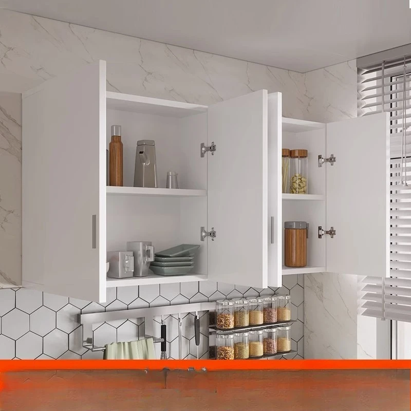 حزمة تركيب المطبخ معلقة خزانة الجدار شنقا تخزين شرفة غرفة نوم جدار تخزين أعلى #3