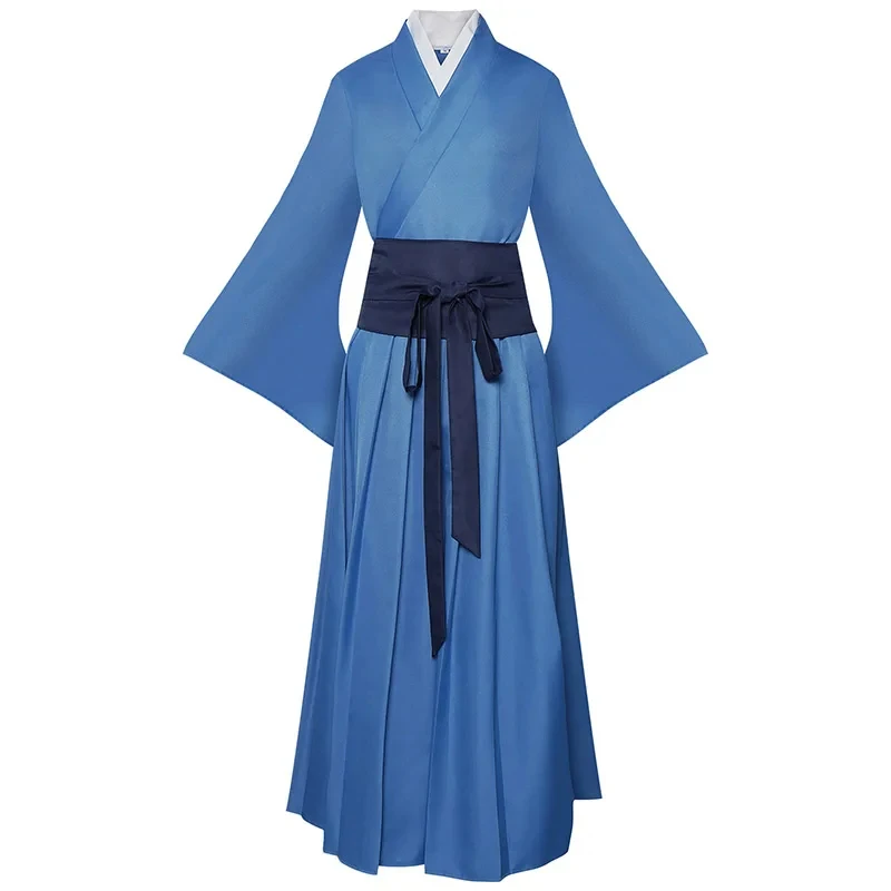 

KKL3Anime Jinshi Cosplay Costume Wig The Apothecary Diaries Blue Robe Uniform Headwear Kusuriya No Hitorigoto Halloween Wo k15[[
