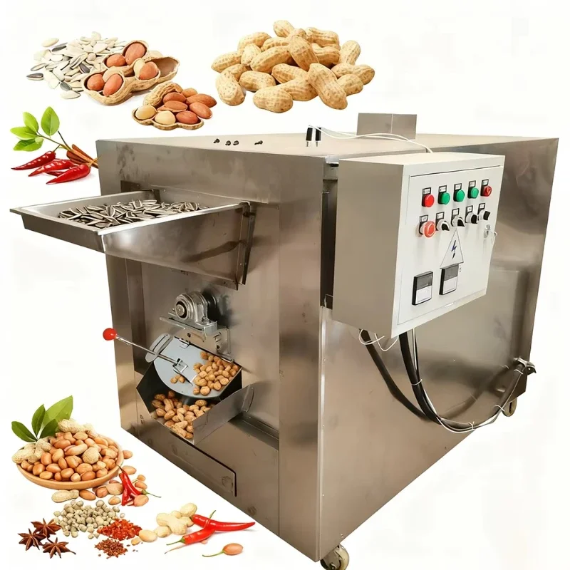 Sesame peanut cereal cocoa roster cashew beans peanut nut roaster