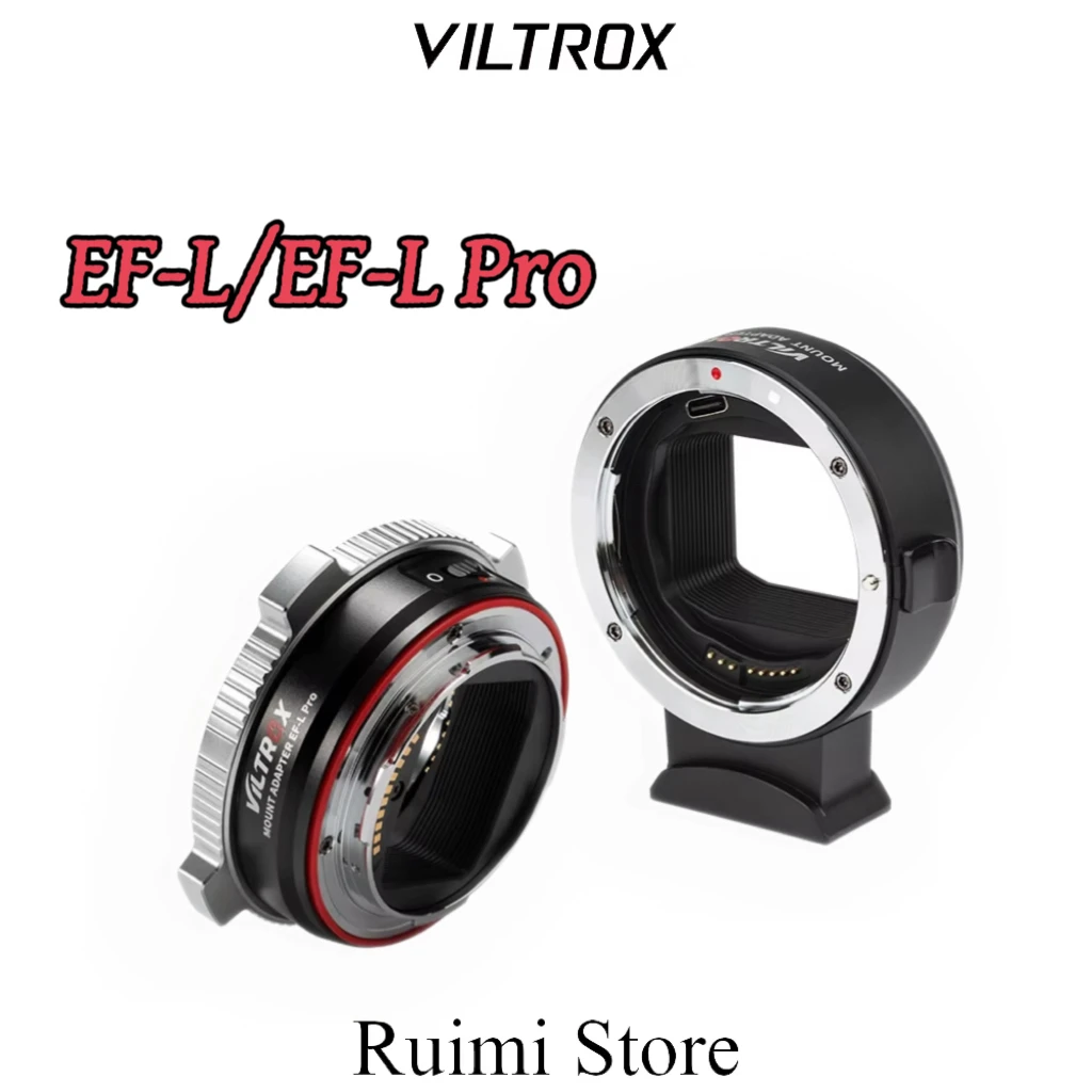 VILTROX EF-L Pro EF-L Auto Focus Lens Mount Adapter For Canon EF EF-S Lens to L Mount Cameras