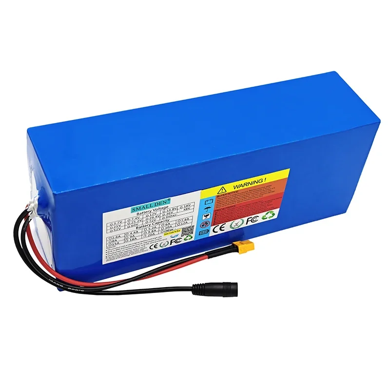 ใหม่ 48V 21ah 18650 13S7P แบตเตอรี่ลิเธียมเหมาะสําหรับจักรยานทรงตัวจักรยานสกู๊ตเตอร์และรถสามล้อ + 58.8V 2A 3A 5A Charger