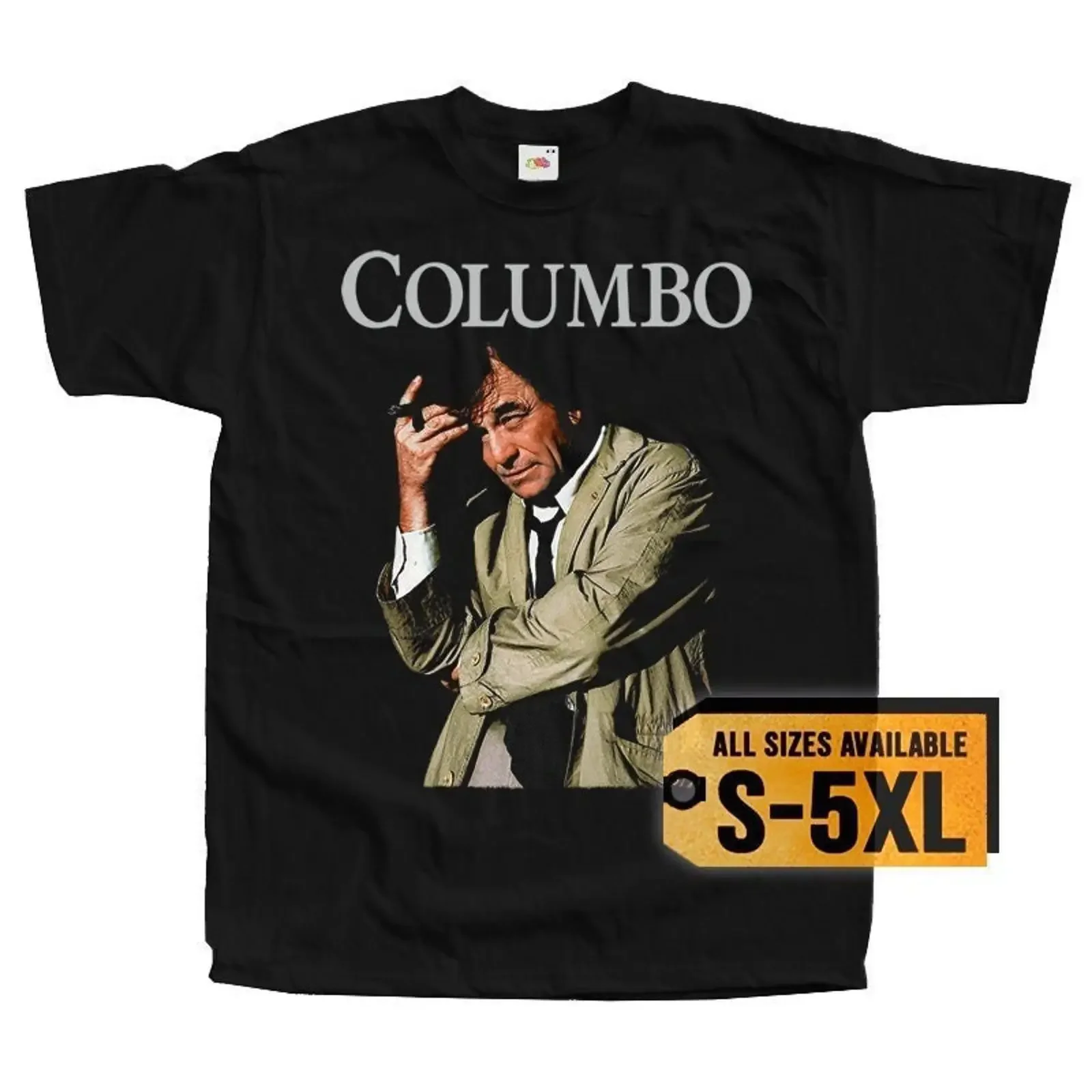 Columbo V4 Poster Men T Shirt all sizes S 5XL vintage Washed designer clothes Stretched Casual Stylish Comfortable Breathable