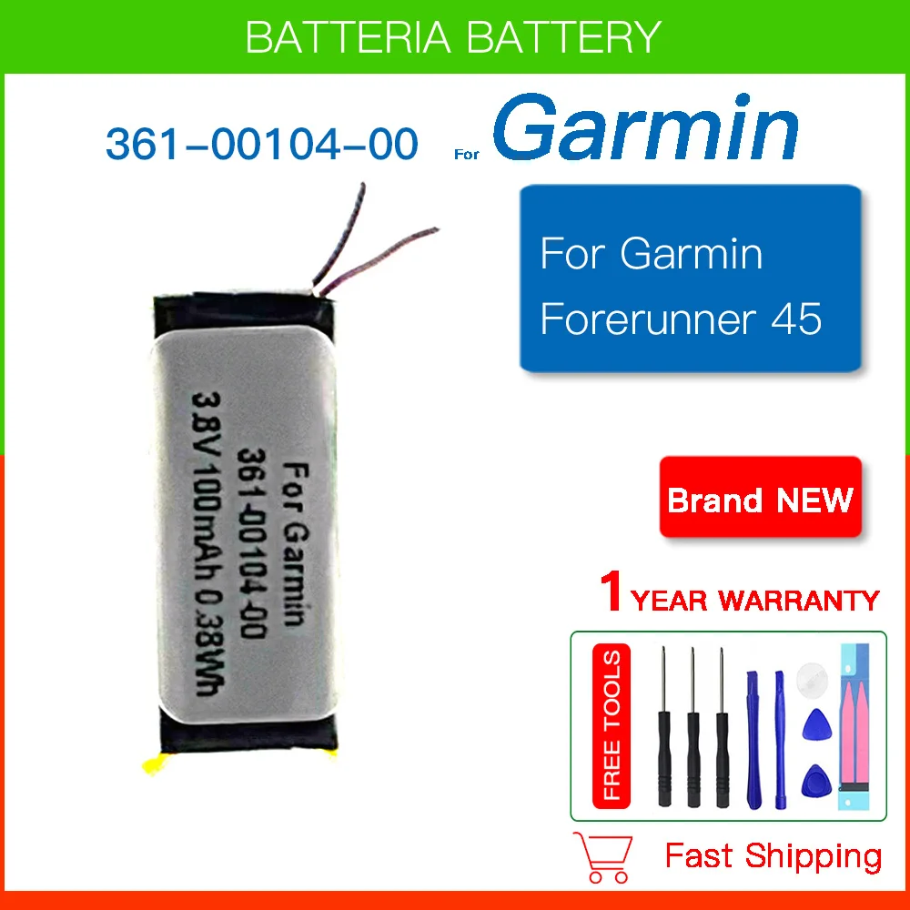 Battery 361-00086-00 for GARMIN Forerunner 220 225 230 235 361-00140-01 for Garmin Forerunner 55 Forerunner 45 Watch Batteries image 3