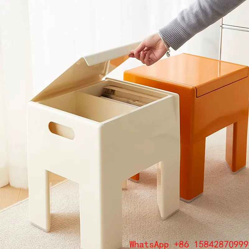 

Living room entrance entrance Household shoe changing stool