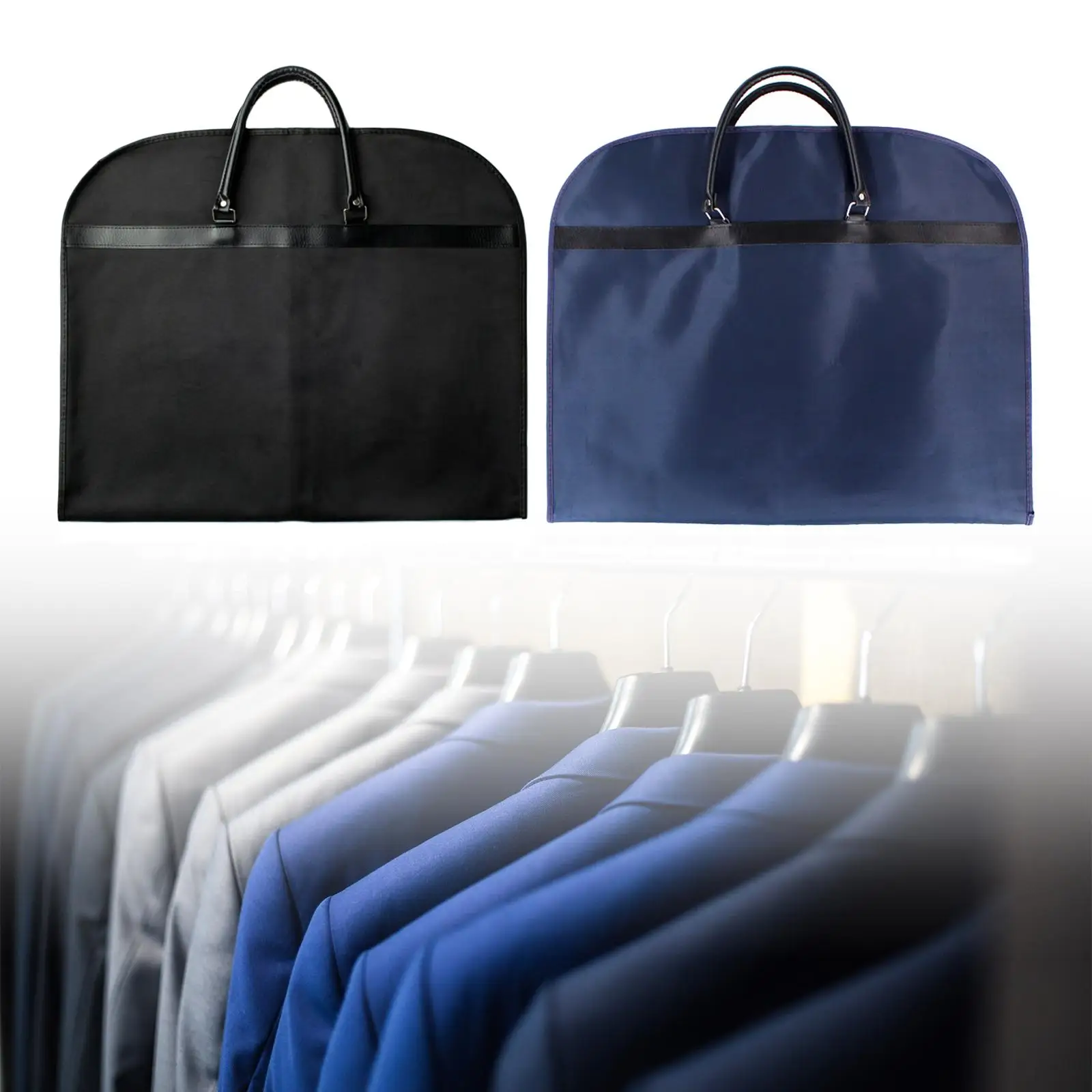 Suit Cover Closet Storage Travel Business Oxford Cloth Lightweight Suit Bag Men for Clothing suits Coats Jacket Clothes