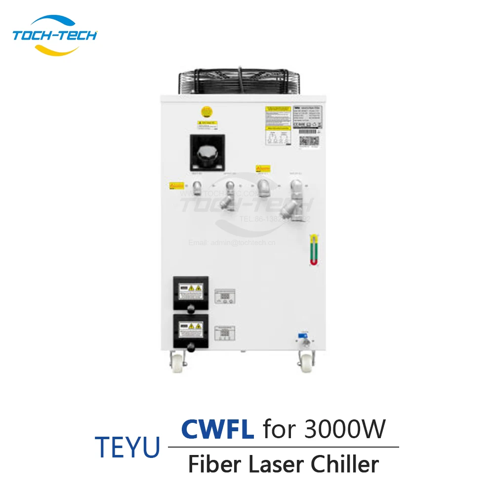 TEYU-enfriador láser de fibra para máquina de corte, enfriador Industrial refrigerado por agua, capacidad de refrigeración, 3000W, 4000W, 6000W, CWFL