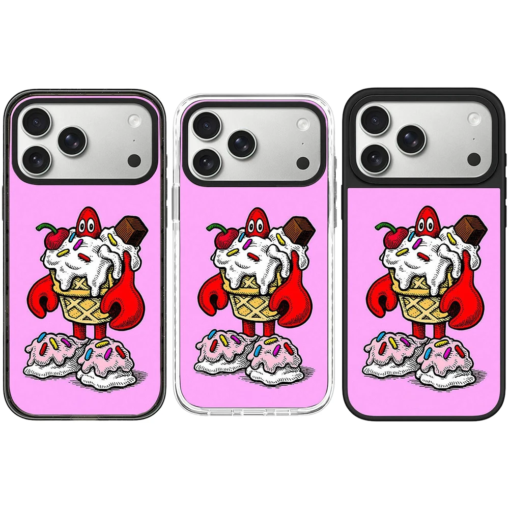 

6062336 Acrylic / Mirror Magnetic Case: Compatible with IPhone 17 16 15 14 13 12 Pro Max 17 Air