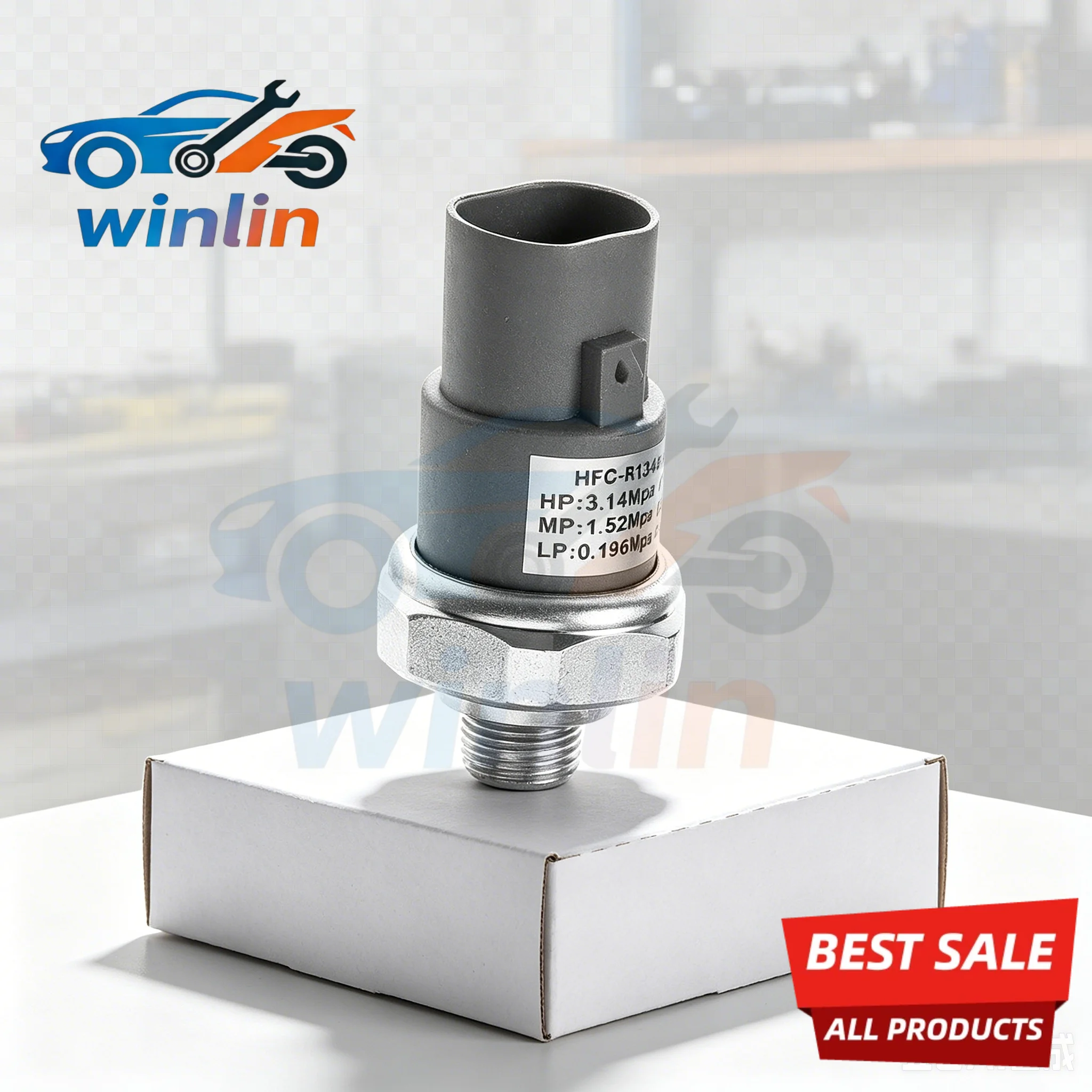 OEM 88645-60030 A/C Air Conditioning Pressure Switch Sensor For Toyota Corolla Land Cruiser Matrix RAV4 88645-08010
