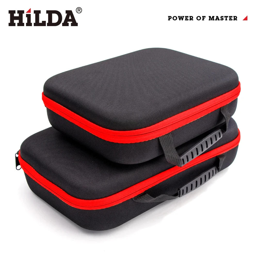 HILDA Large Capacity Tools Bag 2-size Available With Red Edges Tools Waterproof Tool Bags Electrician Hardware Tools Bag