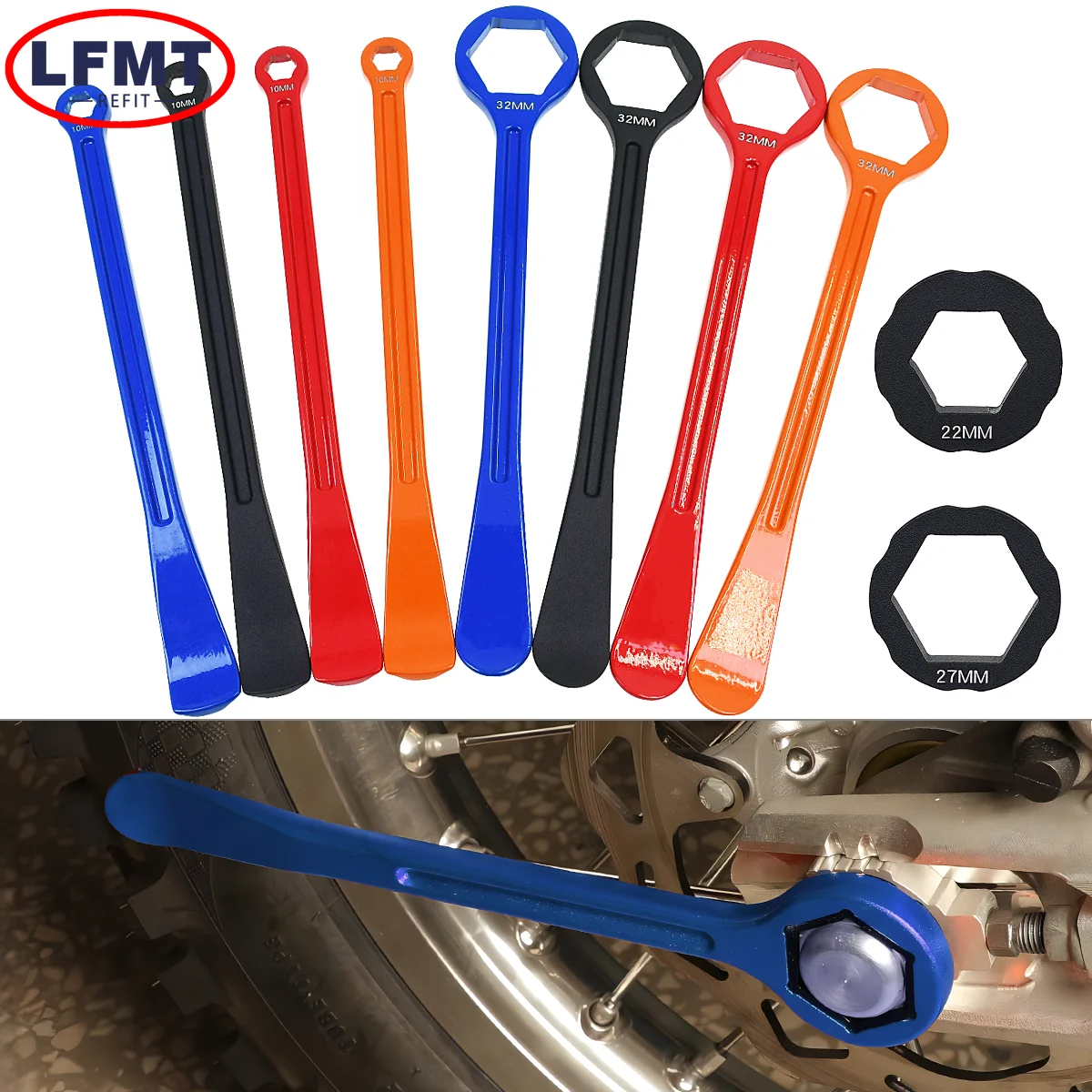 

CNC Motorcycle Bead Buddy Tire Installation Tool Tyre Lever Wrench Tool For KTM EXC EXC-F SX SX-F XC XCF XCW 250 300 350 450 500